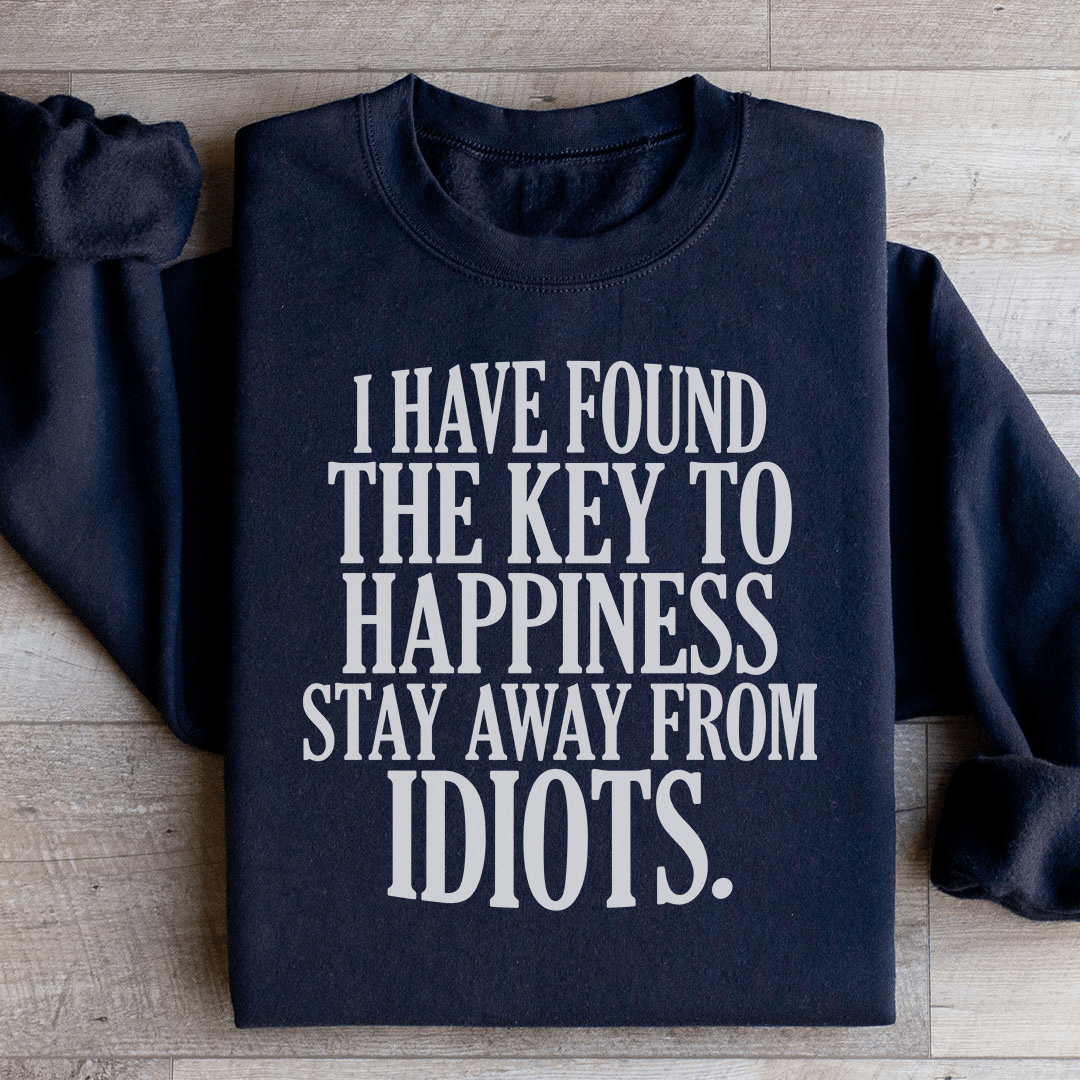 The Key To Happiness Sweatshirt