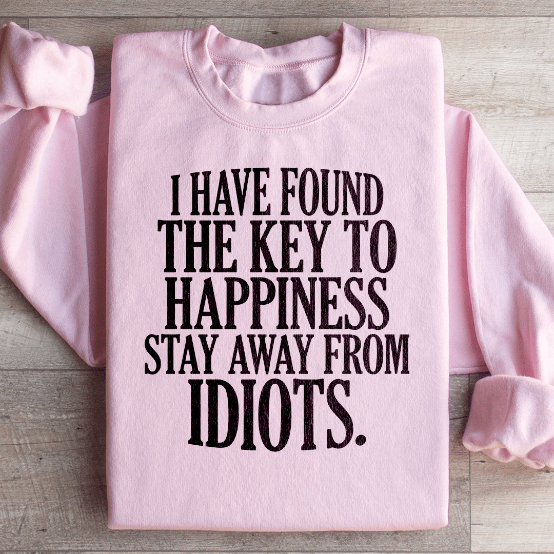 The Key To Happiness Sweatshirt