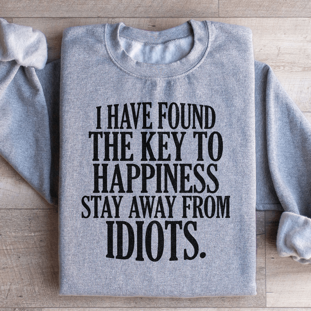 The Key To Happiness Sweatshirt