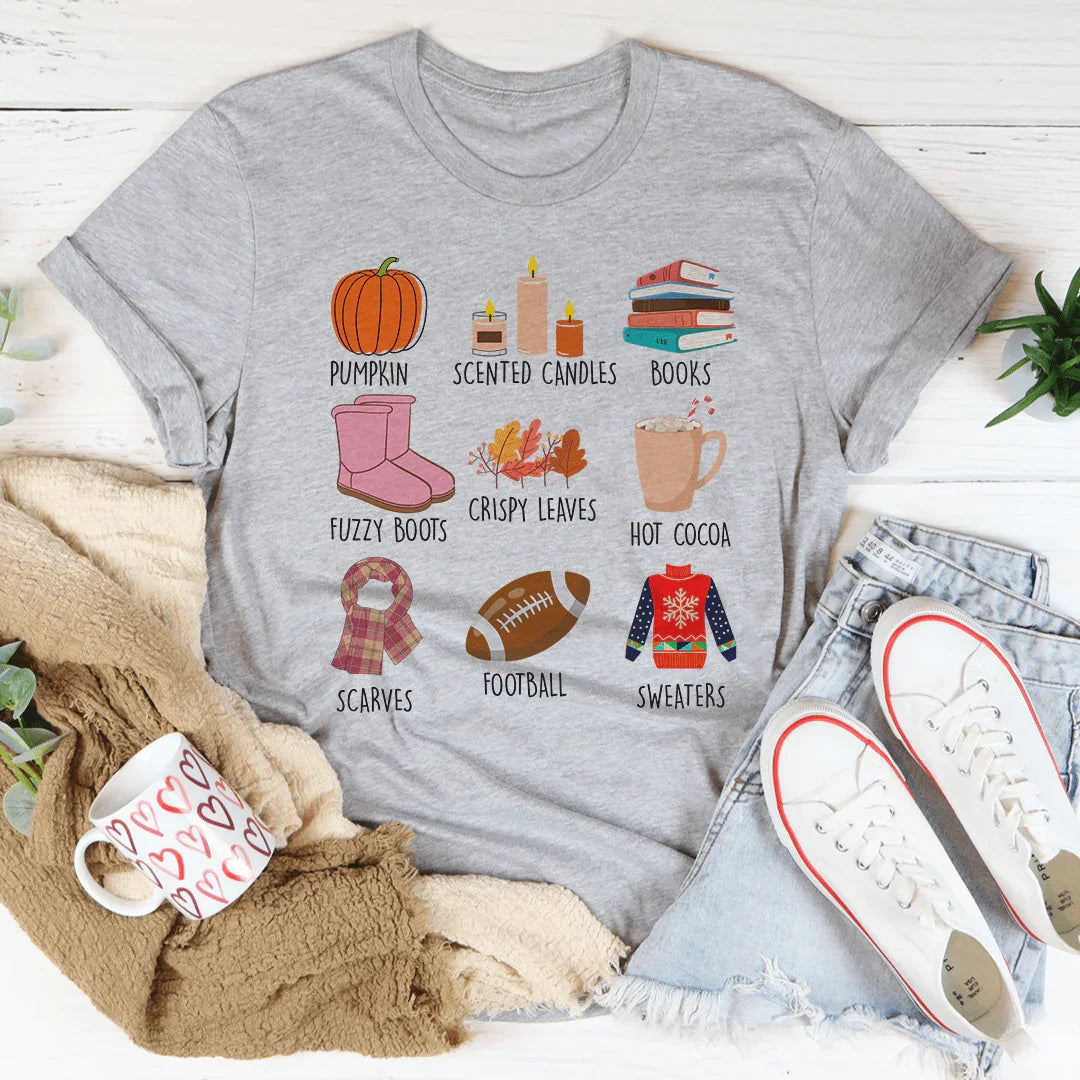 Things I Love About Fall Tee