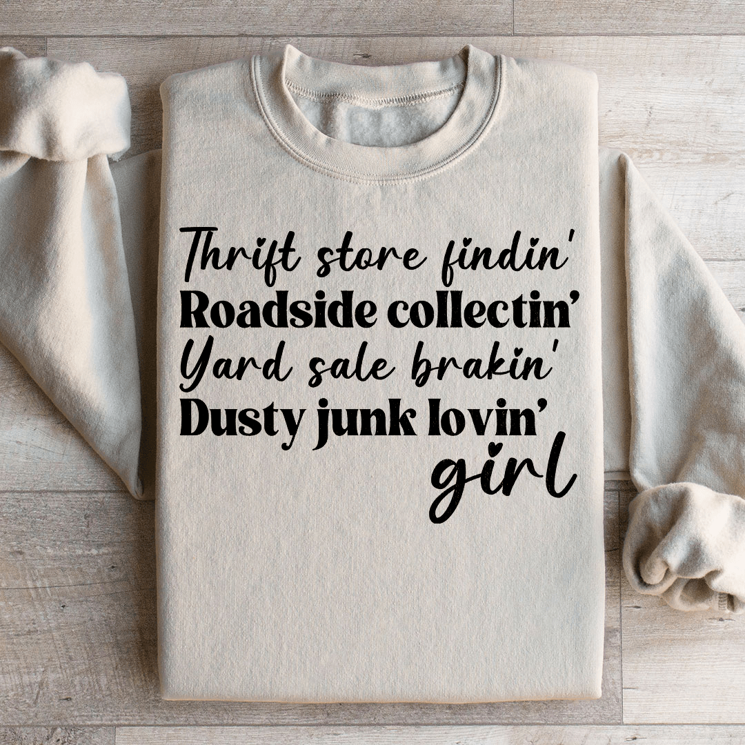 Thrift Store Girl Sweatshirt