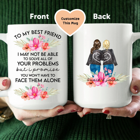 To My Best Friend Custom Mug