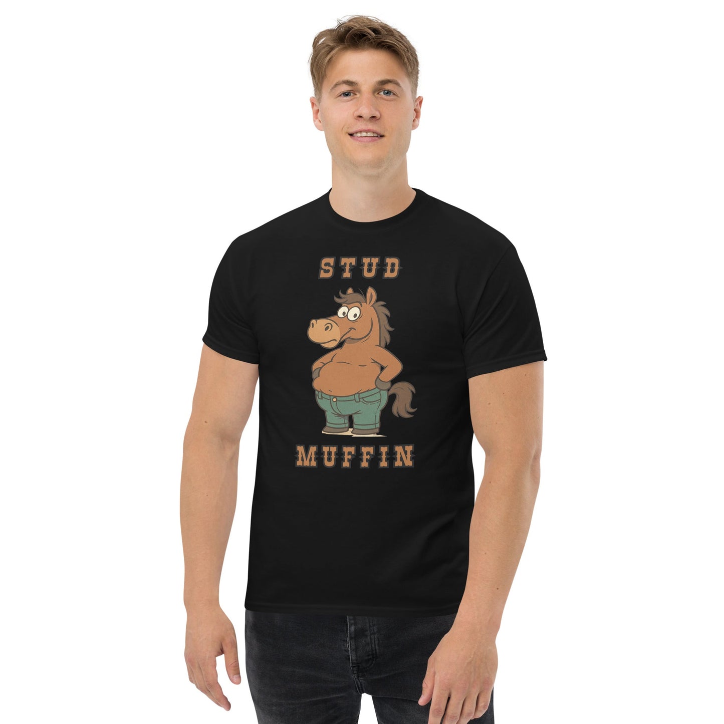 Stud Muffin Graphic T-Shirt