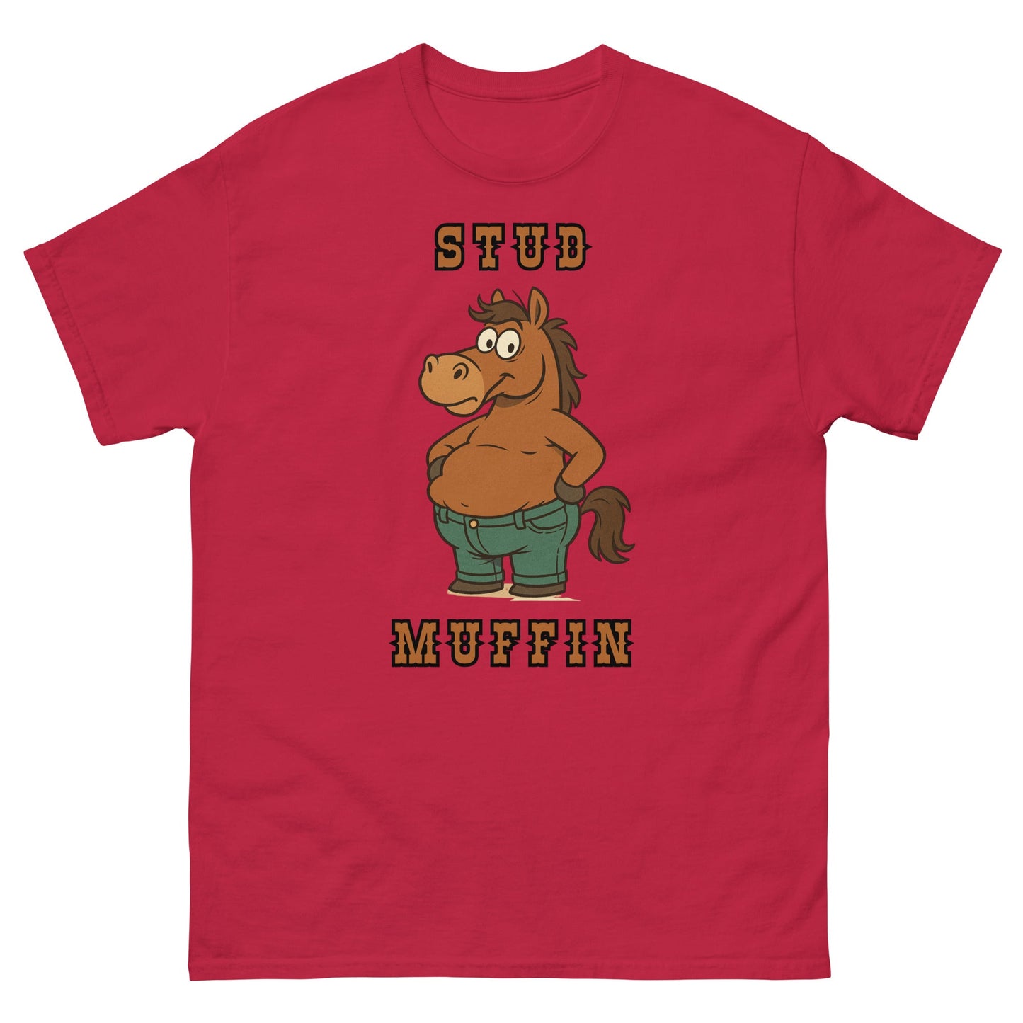 Stud Muffin Graphic T-Shirt