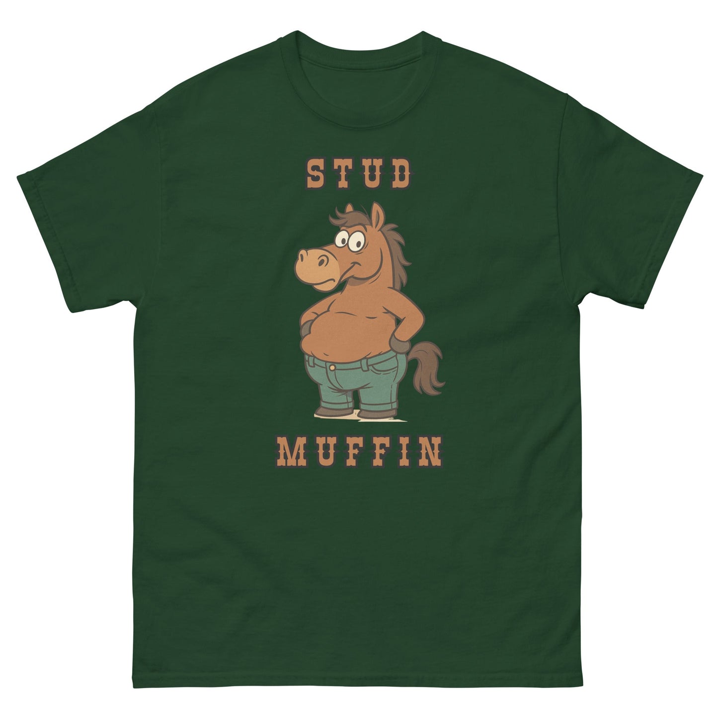 Stud Muffin Graphic T-Shirt