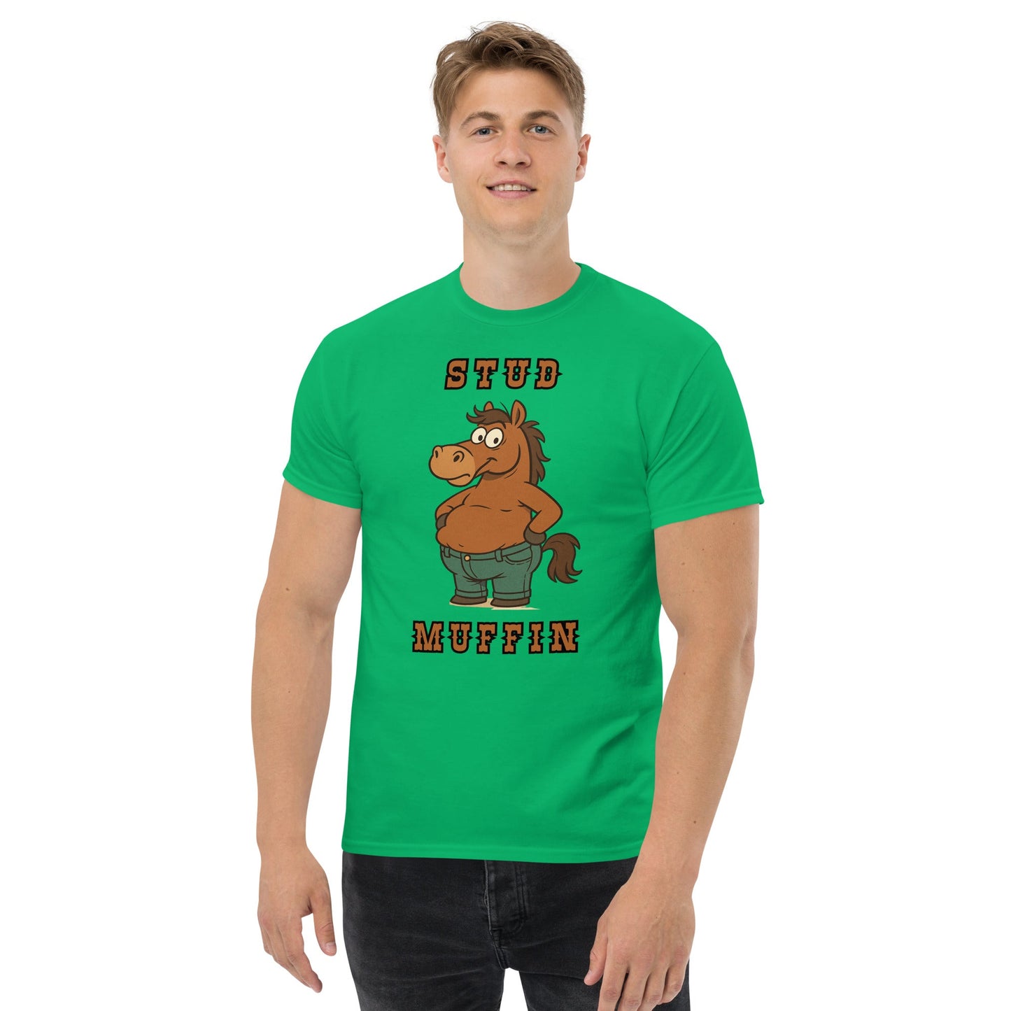 Stud Muffin Graphic T-Shirt