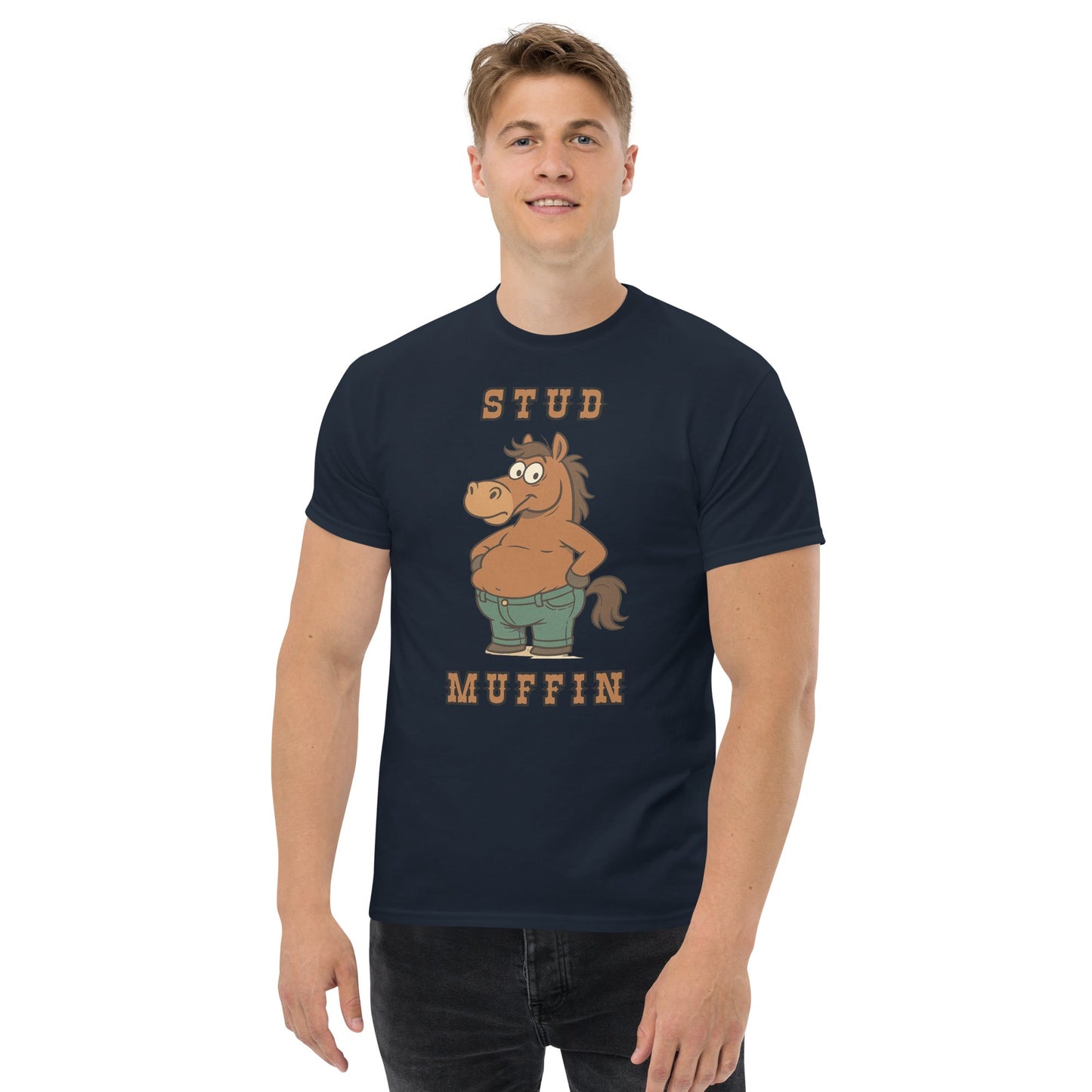 Stud Muffin Graphic T-Shirt