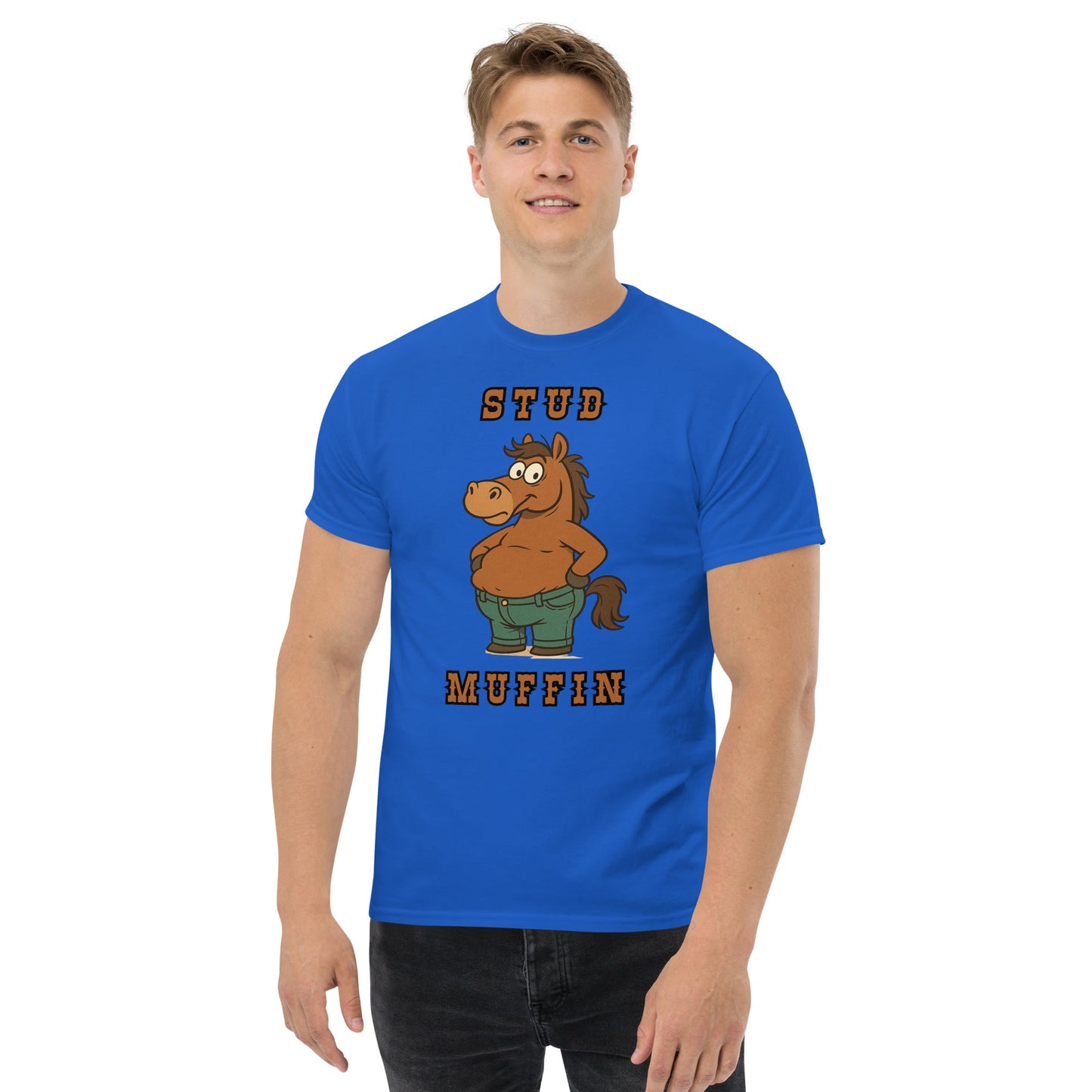 Stud Muffin Graphic T-Shirt