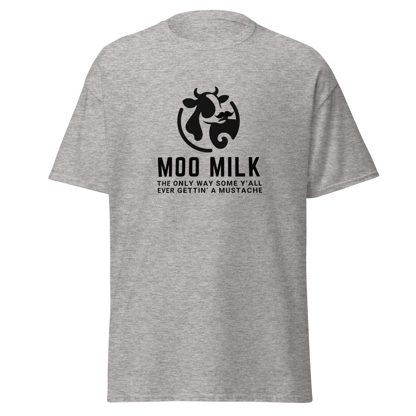 Moo Milk Mustache Tee