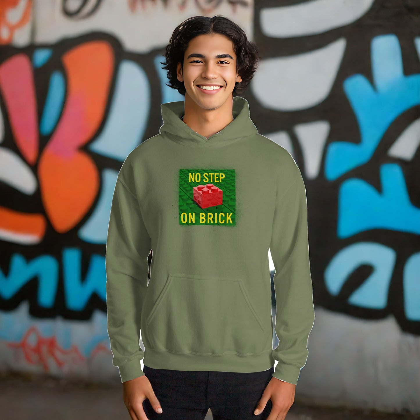No Step on Brick Unisex Hoodie