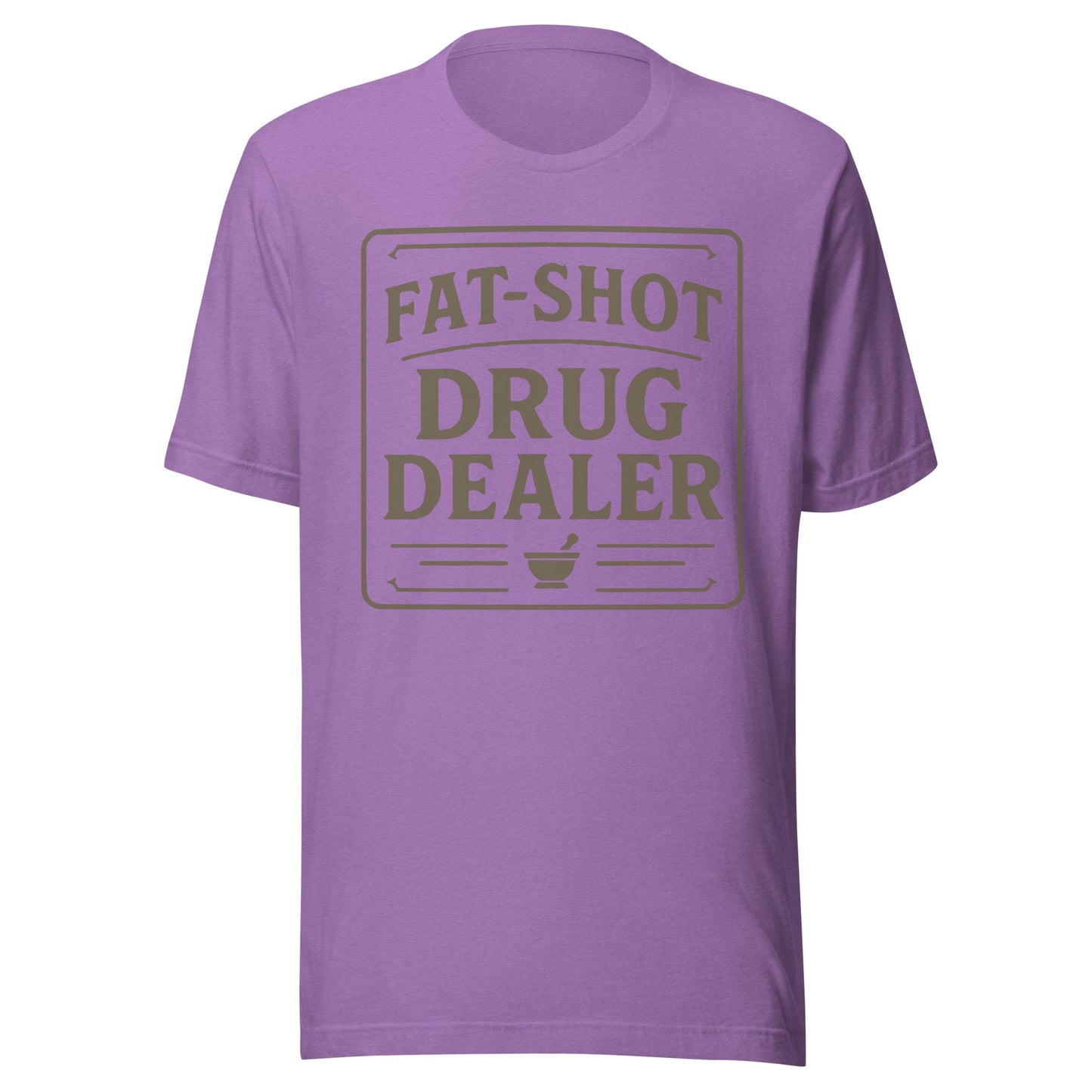 Fat Shot Drug Dealer Unisex t-shirt