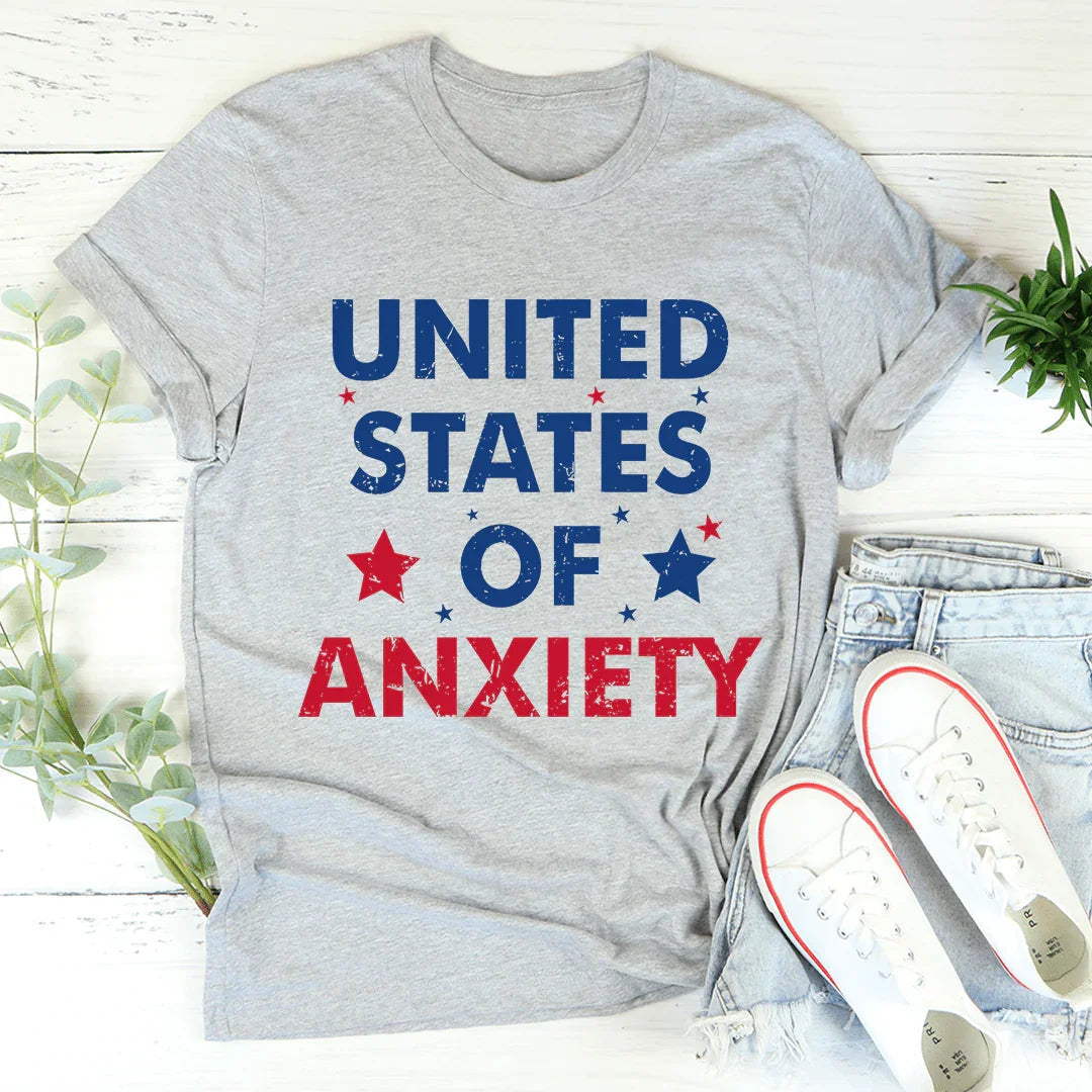 United States Of Anxiety Tee