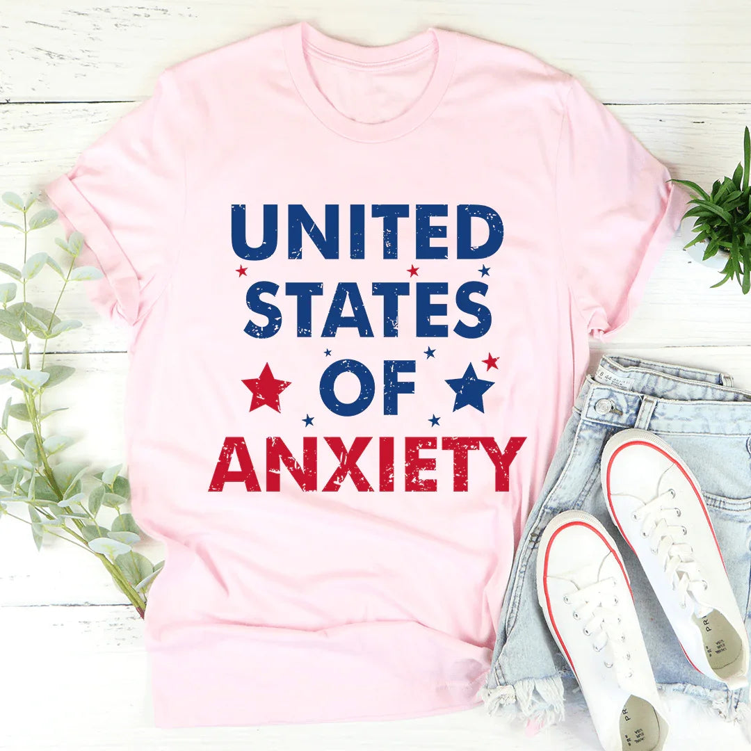 United States Of Anxiety Tee