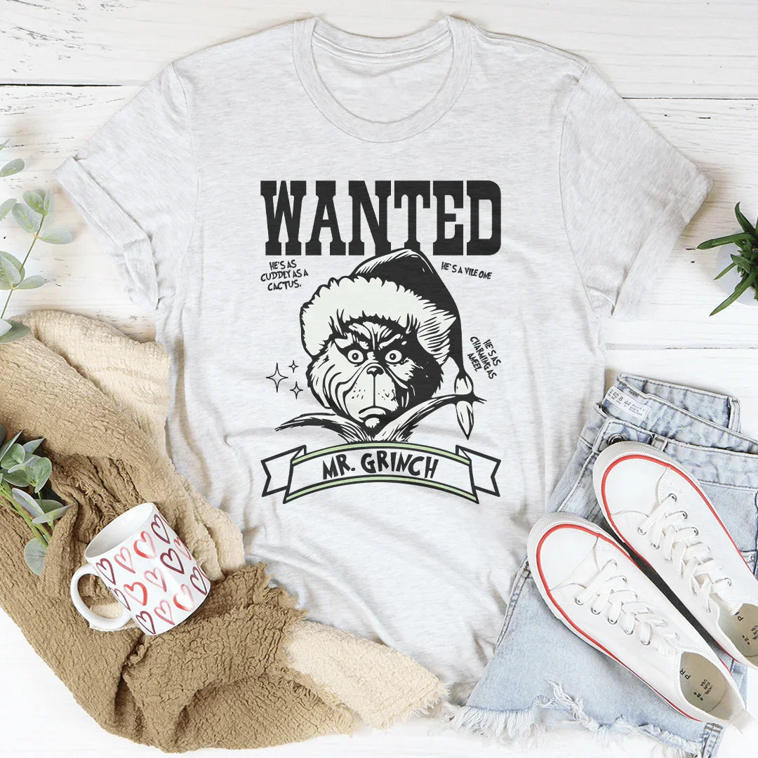 Wanted Grinch Tee