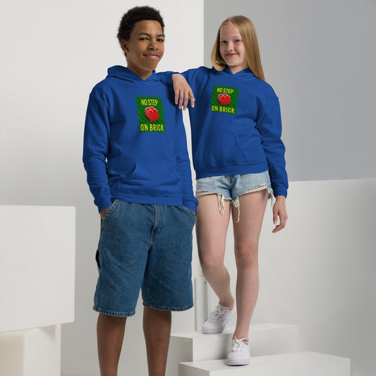 No Step on Brick Youth heavy blend hoodie